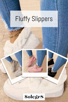 FREE RETURNS AND FREE SHIPPING Trendy Non-slip Round Toe Slippers, Trendy Slippers With Cushioned Footbed And Round Toe, Trendy Slippers With Cushioned Footbed And Flat Heel, Trendy Cushioned Slippers With Round Toe, Casual Non-slip Flat Heel Slippers, Cushioned Flat Heel Slippers, Comfortable Cushioned Flat Heel Slippers, Trendy Flat Leisure Slippers, Trendy Slip-on Slippers