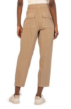 Ankle pants made from a breathable linen blend are an endlessly wearable addition to your casual collection. 27" inseam; 15" leg opening; 9 1/2" front rise; 13" back rise (size Medium) 50% linen, 48% rayon, 2% spandex Machine wash, line dry Imported Linen Tapered Leg Pants With Pull-on Style, Spring Linen Bottoms For Everyday Wear, Linen Cropped Leg Bottoms, Versatile Linen Cropped Leg Bottoms, Relaxed Fit Flax Bottoms With Straight Leg, Neutral Linen Pants For Everyday, Everyday Neutral Linen Pants, Everyday Beige Linen Pants, Versatile Cropped Linen Pants