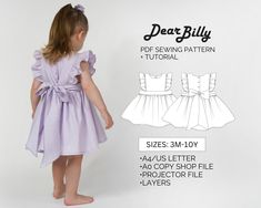 Free Toddler Sewing Patterns, Diy Pinafore Dress, Pinafore Dress Pattern Free, Girls Pinafore Pattern, Kids Sewing Patterns, Toddler Formal Dresses, Girls Dress Pattern Free, Pinafore Dress Pattern, Girls Dress Pattern