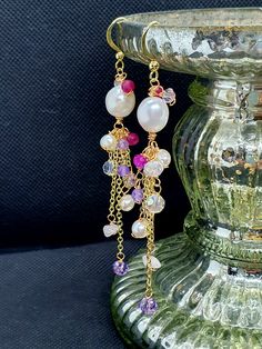 Gemstone Drop Earrings, Earrings Crystal, Handmade Artisan, Handmade Earrings, Gemstone Earrings, Crystal Earrings, Earrings Handmade, United Kingdom, Dangle Drop Earrings