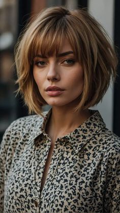 The Ultimate Bob Haircut Lookbook Bobbed Hairstyles With Fringe, Inverted Bob Hairstyles, Layered Bob Haircuts, Chin Length Bob, Bob Haircut With Bangs, Layered Bob Hairstyles, Lob Haircut, Layered Bob