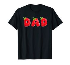 PRICES MAY VARY. Do you love Strawberries? Are you a real Strawberry ? Let everyone know that you love Strawberry and fruits in general with this Strawberry Dad design This cute Strawberry design is a great gift Family Strawberry birthday. Great Strawberry bday present or gift idea for best friend, mamma, sister, mam, grandma, wife, niece, auntie, baby, girl, mom, aunt and girlfriend Lightweight, Classic fit, Double-needle sleeve and bottom hem Auntie Baby, Strawberry Gifts, Fruit Birthday, Strawberry Birthday, Strawberry Design, Funny Summer, Summer Humor, Best Dad Gifts, Great Father