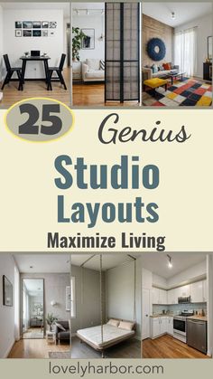 25 Studio Apartment Layout Ideas (Space-Savvy Living) Art Deco Style Furniture, Tiny Studio Apartment Ideas, Girl Apartment Decor, Girl Apartment