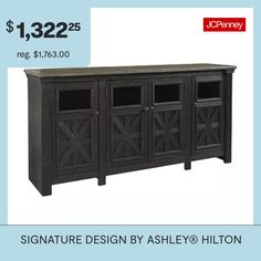 an advertisement for the furniture design by ashley hilton $ 1, 322 25