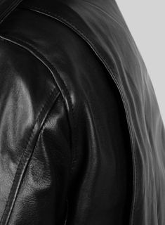 Our Elite Aviator Leather Jacket is made from the finest genuine leather for a sleek, snug fit. With intricate handcrafted detailing, you'll make a bold entrance wherever you go.    Keep stylish while tackling your daily routine, or enjoy a night of fun in absolute comfort. For the sophisticated, exclusive look you crave.    Made Using Pure Napa Sheep Skin Soft Leather  
 
 Look Includes     Black L eather  Black Knit   Antique Silver     Click 'Customize Now' to modify the look if needed.    M Fitted Leather Jacket In Soft Leather, Modern Fitted Leather Jacket With Padded Collar, Fitted Soft Leather Jacket, Fitted Leather Biker Jacket For Business, Fitted Leather Biker Jacket, Modern Leather Jacket With Padded Collar For Business, Sleek Leather Biker Jacket For Winter, Sleek Black Leather Biker Jacket, Sleek Leather Jacket For Winter