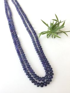 Natural Tanzanite Smooth Beads Gemstone Necklace 2 Strand Necklace Name: Tanzanite Gemstone Dimension: 5 To 11 MM Weight: 481.45 Carats Length: 16 Inches Approx Colour: Blue, Violet Shape: Beads Birthstone: December Energy: Psychic Abilities, Transformation . Astrology Sign: Sagittarius About Tanzanite Stone: Tanzanite is a stone of transformation that helps dissolve old pattern of disease and karma. It motivate to move forward with optimism and inspiration . It boost immune System of wearer ,de Spiritual Faceted Beaded Necklaces, Amethyst Gemstone Beaded Necklaces With Round Beads, Amethyst Rondelle Necklace With Faceted Beads, Healing Single Strand Round Bead Gemstones, Amethyst Gemstone Beaded Necklaces, Round Faceted Gemstones For Healing, Round Faceted Amethyst Beads, Faceted Round Amethyst Beads, Faceted Amethyst Beads