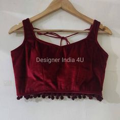 This is a made to measure blouse. I make it exclusively for my customers by using high quality velvet fabrics. I will only make it after you confirm your order. Blouse is made using velvet fabric. Maroon Velvet Blouse Designs, Traditional Velvet Saree Blouse Piece, Traditional Velvet Blouse Piece For Festivals, Velvet Anarkali Choli For Parties, Anarkali Velvet Choli For Party, Designer Velvet Choli With Traditional Drape, Semi-stitched Velvet Choli For Navratri, Velvet Semi-stitched Choli For Navratri, Fitted Velvet Lehenga With Dori Work