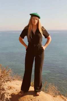 The California Shake Jumpsuit in Black – Miracle Eye Casual Fitted Jumpsuits And Rompers With Belt Loops, Fitted Casual Jumpsuits And Rompers With Belt Loops, Chic Belted Jumpsuits And Rompers With Short Sleeves, Chic Belted Jumpsuit With Short Sleeves, Chic Belted Short Sleeve Jumpsuits And Rompers, Chic Belted Short Sleeve Jumpsuit, Fitted Trendy Jumpsuits And Rompers With Short Sleeves, Trendy Fitted Jumpsuit With Short Sleeves, Trendy Short Sleeve Jumpsuits And Rompers For Work