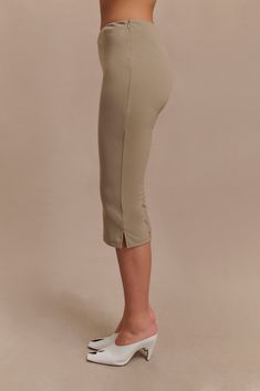 Low-key days out.The LAYLA Flared Crepe Capri Pants are a chic and versatile piece, perfect for elevating your wardrobe. These high-waisted pants feature a flattering mid-calf length and a stylish flared hem shape. The side zip and hook & eye closure ensure a sleek and secure fit, while the stretch fabrication offers comfort and ease of movement. Unlined for a lightweight feel, these pants pair perfectly with the Antonia Strapless Cut Out Top, creating a sophisticated and effortlessly stylish en Capsule Wardrobe Accessories, Capsule Wardrobe Basics, European Summer Outfits, Wardrobe Accessories, Maxi Dress Sale, Capsule Outfits, Cut Out Top, Wardrobe Basics, Swimwear Sale