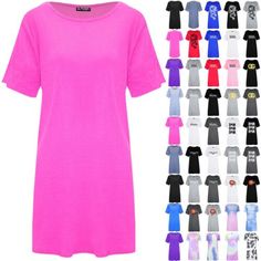 Great Shopping Womens Ladies Ribbed Plain Tee Oversized Baggy Longline Tunic T-Shirt Mini Dress, Fashion Women's Dresses Trendy Batwing Sleeve T-shirt For Summer, Oversized Crew Neck T-shirt Dress For Summer, Trendy Oversized T-shirt Dress With Crew Neck, Trendy Oversized Crew Neck T-shirt Dress, Oversized Crew Neck T-shirt Dress For Spring, Trendy Oversized T-shirt Dress For Summer, Oversized Casual T-shirt Dress For Summer, Oversized Batwing Sleeve T-shirt For Summer, Oversized Casual T-shirt Dress With Short Sleeves