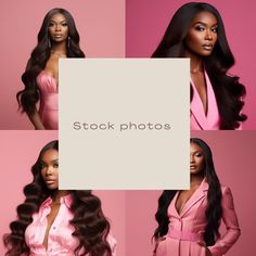 Hair Shoot Ideas Photoshoot, Hair Photoshoot Ideas, Hair Stock Photos, Wig Business, Hair Content, Hair Photoshoot, Professional Photoshoot, Photoshop Ideas, Wig Install