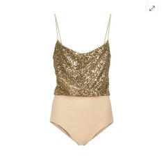 This Golden Balmain Bodysuit Has A Coating Of Sequins That Won't Go Unnoticed Once Nightfall Descends. Balmain Sequined Stretch-Jersey Bodysuit Item As Pictured See Seam. (30) Elegant Fitted Gold Bodysuit, Gold Fitted Elegant Bodysuit, Elegant Gold Evening Bodysuit, Gold Elegant Evening Bodysuit, Elegant Gold Bodysuit For Evening, Gold Party Bodysuit With Lined Body, Luxury Fitted Bodysuit For Party, Elegant Gold Bodysuit, Gold Elegant Bodysuit