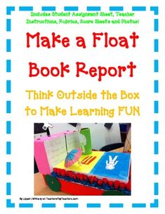 a book with the title make a float book report