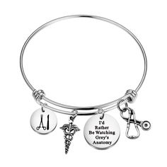 PRICES MAY VARY. Measurement: this pendant is 2*2cm. fans Gifts, The lovely and perfect gift for who loves Grey's Anatomy TV SHOW. You're the Meredith to my Cristina ,You are My Person,You will always be my person.Best Gift for friend or lover. This bracelet made of stainless steel and alloy.It is lead free and nickel free.Hypoallergenic and safe for your skin It is packed with a velvet pouch,ready for gifting. ENSIANTH Jewelry―All I wanna do
Create a jewelry that belongs to you

WE SAY, WE DO, Greys Anatomy Bracelet, Greys Anatomy Gifts, Beaded Braclets, You Are My Person, Gray Bracelet, My Person, Womens Bangles, Bracelet Online, Gift For Friend