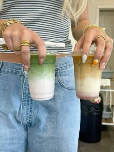 #cafe #inspiration #matcha #coffee #cute #cafe #fashion #inspo #jewlery #photography Fun Drink Aesthetic, Erewhon Smoothie Aesthetic, Smoothie Aesthetic, Matcha Coffee, Cafe Inspiration, Mountains Hiking, Coffee Talk, Cute Cafe, Pretty Drinks