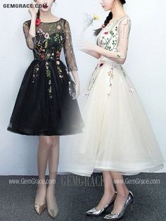 10% off now|Free shipping world-wide. Floral Champagne Tulle Party Dress With Sheer Sleeves at GemGrace. Click to learn our pro custom-made service for wedding dress, formal dress. View #HomecomingDresses for more ideas. Spring Prom Organza Mesh Dress, Cream A-line Evening Dress For Party, Spring Organza Mesh Dress For Prom, Sheer Bodice Long Sleeve Evening Dress For Spring, Long Sleeve Tulle Skirt Summer Dresses, Cream Evening Dress For Party And Prom Season, Long Sleeve Evening Dress With Sheer Bodice For Spring, Spring Tulle Mesh Dress With Sheer Sleeves, Spring Evening Dress With Sheer Bodice And Long Sleeves