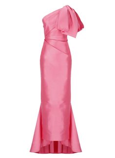 100% Poyester Solace London, Asymmetrical Hem Dress, London Dress, Dress For Woman, Pink Maxi, London Dresses, Dresses Pink, Bride Dresses, How To Look Classy