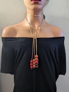 Elevate your style with this stunning Boho multi-strand wrap necklace, featuring intricately beaded ends. Perfect for any occasion, this handmade necklace adds a touch of elegance and bohemian flair to your ensemble. The versatile design allows for multiple styling options, making it a must-have accessory for your jewelry collection. Crafted with care, this unique piece is sure to draw compliments. Ideal for gifting, it is perfectly suited for festivals, casual outings, and special events. Make Wrap Necklaces, Multi Strand, Boho Necklace, Wood Beads, Handmade Necklaces, Beautiful Necklaces, Different Colors, Unique Pieces, My Jewellery