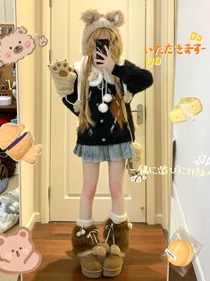 The price is for a skirt only, others are not included. Garment Size SizeSMLXLFull Length31323334Waist64687276 Casual Knee-length Winter Skirt, Harajuku Style Mini Skirt For Winter, Winter Harajuku Mini Skirt, Black Harajuku Style Winter Skirt, Harajuku Style Mini Skirt For Fall, Harajuku Mini Skirt For Fall Season, Trendy Knee-length Winter Skirt, Trendy Knee-length Bottoms For Winter, Trendy Knee-length Winter Bottoms