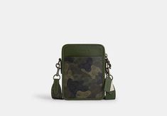 Sullivan Crossbody In Signature Camo Print | COACH OUTLET Sling Bag Mini, Streamlined Design, Coach Outlet, Mini Crossbody Bag, Mini Crossbody, Camo Print, Christmas List, Hands Free, Belt Bag