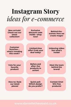 instagram story ideas for e - commerce