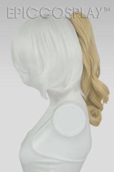 Natural Blonde Curly Ponytail Clip Create a number of fun and unique looks with one of our Natural Blonde curly ponytail clips! This clip is specifically desig Wig Ponytail Tutorial, Voluminous Ponytail, Ponytail Clip, Unique Looks, Natural Blonde, Curly Ponytail, Epic Cosplay, Easy Jobs, Natural Blondes