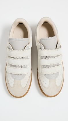 Customized Canvas Shoes, Madrid Outfits, Internship Fashion, Isabel Marant Sneakers, Isabel Marant Shoes, Isabel Marant Etoile, School Fashion, Velcro Straps, Sock Shoes