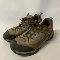 Merrell Pandora Breeze Dark Earth Womens SZ 7 Low Hiking Trail Shoes. Condition is Pre-owned. Shipped with USPS Priority Mail. Great pair of women’s hiking shoes Slightly soiled from normal wear Worn edges on inside edge of tie, see photo Lots of miles left in these shoes Thanks for looking. Check out our other great quality items. Trainers Outfit, Performance Shoes, Bday Wishes, Camping Shoes, Style Reference, Hiking Trail, Trail Shoes, Shoes Womens, Hiking Shoes