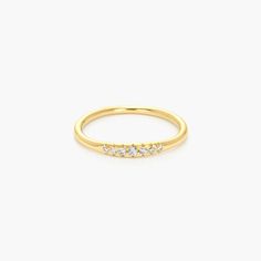 Darleen Diamond Ring - 14K Gold | Oak & Luna Bedazzled Nails, Luna Fashion, Ring Styles, Name Ring, Traditional Diamond, Stylish Rings, Trendy Ring, Gold Diamond Rings, Ring Gold