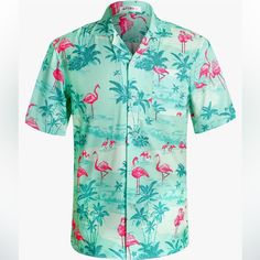 Fabric Type 100% Polyester Care Instructions Machine Wash Origin Imported Fur Description Relaxed About This Item Quality Polyester-- Quick Dry Polyester Hawaiian Shirt Men Features With Silky Touch Feeling, Colorful And No Fading. Relaxed Fit Short Sleeve Floral Beach Shirt Brings Comfortable Wearing Experience, These Summer Shirts Are Great For Casual And Vacation. Tropical Shirts--Unique Fashion Tropical Style Palm Tree Button Up Shirt Is Designed For Casual Daily, Cruise, Beach, Theme Partie Boys Hawaiian Shirt, Crane Pattern, Oversized Fashion, Flamingo Shirt, Tropical Shirts, Mens Swim Trunks, Mens Hawaiian Shirts, Aloha Shirt, Hawaiian Shirts