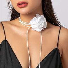 Super Cute And Stylish Ships In 5-10 Business Days Stylish Necklace, Rose Jewelry, Womens Jewelry Necklace, Color White, Jewelry Necklaces, Super Cute, Necklaces, Women Jewelry, Ships