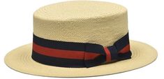 Brim: 2.25"Shape: BoaterMaterial: 100% Natural StrawHat Band: 2" Two Tone 100% CottonCotton Sweatband Also Available in Red Red/Green Band, Solid White with White Band, White with Red/Green Band, Navy Blue with Red/Blue Band, Red with Red/Green Band. Georgia Hat, Straw Boater Hat, Straw Boater, Boater Hat, White Band, Blue Band, Hat Band, Atlanta Georgia, Natural Red