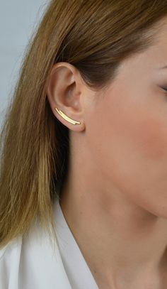 Earrings Climbers, Unique Gift Ideas For Women, Gold Ear Climbers, Stained Glass Earrings, Ear Climber Earrings, Crawler Earrings, Silver Ear Climbers, Ear Crawler, Ear Crawler Earrings