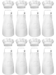 PRICES MAY VARY. Polyester / 8 Sets kid's apron and hats: package comes with 8 sets aprons and chef hats for kids, each set includes 1 piece apron, 1 piece chef hat, 16 pieces in total, which can satisfy your kids quantity needs, suits for your kids who want to help you cook or DIY in the kitchen or painting Safe material and easy to clean: the kids chef apron and hats are made of polyester, stain-resistant, non-shrinking, durable and safe for kids to wear, and the color is not easy to fade, can 10th Birthday Theme, Chef Hats For Kids, Pizza Party Birthday, Cake Decorating Party, Baking Kits, Baking Painting, Hats For Boys, Chef Hats, Hats For Kids