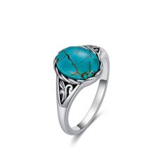 PRICES MAY VARY. 💙【Vintage Design】These bohemian style gemstone rings genuine turquoise rings for women sterling silver are inspired by the local culture and history of the tribes of the American Southwest. The whole ring is dominated by a oval turquoise stone, the ring arm wrapped with retro pattern 💙【925 Sterling Silver】The turquoise ring genuine turquoise rings turquoise rings for women are made of 925 sterling silver, resistant to wear and tear, anti-allergic, nickel-free, lead-free, cadmi Rings Turquoise, Boho Turquoise, Cleaning Silver Jewelry, Turquoise Boho, Turquoise Ring Silver, Professional Jewelry, American Southwest, Turquoise Rings, Allergy Free