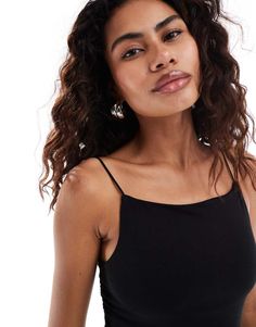 Tops by Free People When versatility is key Scoop neck Fixed straps Slim fit Cocktail Dress Formal, Winter Party Dress, Long Sleeve Floral Dress, Sweaters And Leggings, Satin Slip Dress, Petite Maternity, Skirted Swimwear, Floral Dress Black, Plus Size Pregnancy