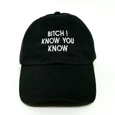 $$******Read Description*****$$ *New Adjustable Hat *If Posted Still Available *I Ship Next Day If Purchased Before 5 Pm On Sunday And 7.30 Pm Every Other Day, If Purchased After Hours It Will Be Shipped The Day After Tomorrow *Shipping Takes About 5 Days Please Don't Rate Based Off Shipping Speeding I Don't Control Usps *Trusted Seller Buy With Confidence Feminist Gifts Shop, Fun Black Cotton Baseball Cap, Fun Letter Print Streetwear Hat, Trendy Black Dad Hat, Trendy Dad Hat With Short Brim, Trendy Black Dad Hat For Summer, Trendy Black Dad Hat With Short Brim, Black Letter Print Baseball Cap, Trendy Letter Print Dad Hat