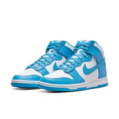 Estilo Nike, Nike Looks, Nike Models, Marina Blue, Jordan 12 Retro, Nike Dunk High, Dunk High, Blue Nike, Nike Dunk Low