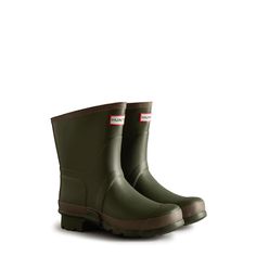 Women's Short Gardener Rain Boots – Hunter Boots Hunter Short Boots Outfit, Hunter Short Boots, Short Boots Outfit, Gardening Boots, Green Hunter Boots, Rain Boots Hunter, Hunter Short, Womens Hunter Boots, Women's Rain Boots