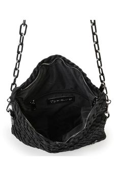 Made of premium neoprene and every bag is meticulously woven by hand Zipper top that flips over and has hidden magnetics for a sleek and sophisticated look Can be worn as a clutch or a crossbody when using coordinating chain crossbody strap. Day to night with one bag. Woven Tote = 10"(L) x 7"(H) x 1.5"(D) Evening Crossbody Clutch With Zipper Closure, Trendy Woven Leather Evening Bag, Day To Night, One Bag, To Night, Zipper Top, 7 H, Crossbody Strap, Sleek