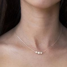 Gold Pearl Necklace Simple Pearl Necklace Pearl Jewelry | Etsy Delicate Silver Charm Necklaces For Bridesmaids, Elegant Charm Necklaces For Bridesmaid Gift, Delicate Charm Necklaces For Bridesmaid Gift, Simple Necklaces With Delicate Chain For Bridesmaid Gift, Simple Delicate Chain Necklace For Bridesmaid Gift, Dainty Charm Necklace For Bridesmaid Gift, Simple Necklace For Bridesmaid Gift, Simple Silver Jewelry For Bridesmaid Gift, Adjustable Dainty Bridal Necklace For Gift