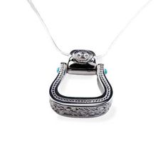 western stirrup pendant necklace sterling silver Diamond Choker Necklace, Equestrian Jewelry, Western Culture, Horse Jewelry, When You See It, Diamond Choker, Sterling Necklaces, Western Horse, Stirrups