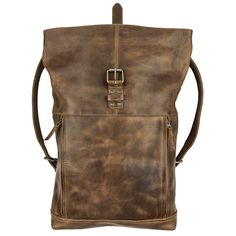 VINTAGE STYLE BACKPACK: This Roll Top Backpack is a timeless, vintage style piece handmade from durable, high quality full grain leather that is sure to last you many years and uses. Featuring two adjustable shoulder straps, you can easily find the right, comfortable fit for you. On the inside, the bag is spacious enough for your laptop and lined with beautiful plaid cotton. The two outside zipper pockets allow for quick access to your cellphone, chapstick, wallet, pen or other small valuables. Roll Top Backpack, Leather Scraps, Top Backpacks, Sunglass Holder, Western Leather, Roll Top, Crossbody Clutch, Slipper Sandals, House Slippers