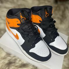 Air Jordan 1 Mid (Gs) ‘Shattered Backboard’ *Will Not Haggle Over Items In Closet Priced Under $600* Air Jordan 1 Mid Gs, Shattered Backboard, Air Jordan 1 Mid Se, Nike Air Jordan 1 Mid, Nike Air Jordan 1, Air Jordan 1 Mid, Jordan 1 Mid, Air Jordan 1, Nike Air Jordan