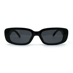 90s retro vintage classic narrow rectangular fashion sunglasses. (a269) Size: 5 3/4" (146mm) x 1 9/16" (40mm).  Color: Black.  Gender: male.  Age Group: adult. Vintage Black Rectangular Sunglasses, Shade Sunglasses, Spy Sunglasses, 90s Sunglasses, Future Clothes, Xmas List, Shades Sunglasses, Halloween 2024, 90s Retro