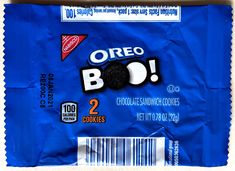 a bag of oreo boo chocolate cookies