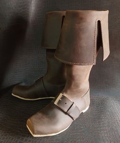 Witcher costume boots. We can change any details in the model. Medieval Style Round Toe Boots For Fall, Historical Leather Boots With Round Toe, Historical Leather Boots With Closed Toe, Historical Style Leather Boots With Closed Toe, Historical Leather Closed Toe Boots, Witcher Costume, Costume Boots, Leather Gifts, The Model