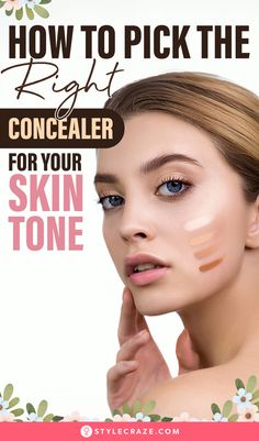 We all have made the mistake of choosing the wrong concealer at some point in our lives. However, it is a staple product in everyone’s makeup routine, and that is why you need to know how to choose a concealer shade that complements your skin tone and complexion. How To Choose Concealer, Concealer Shades, The Mistake, Favorite Skincare Products, Makeup Game, Happy Skin, Radiant Skin, Makeup Routine, Good Skin