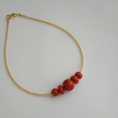 < Coral and Seed Beads Necklace > Like 99% of the coral on the market these days, this coral has been dyed. I use bamboo coral which is not endangered or threatened in any way, unlike natural pink or red coral (the production of which is forbidden almost everywhere in the world). Bamboo coral doesn't mean it's not organic. Every bead of it has a distinctive and beautiful coral pattern. My jewelry dyed with high quality paint. It's safe for your health and the paint does not fade. > Neck Seed Beads Necklace, Vintage Style Necklace, Coral Beads Necklace, Coral Pattern, Bamboo Coral, Glass Beads Jewelry, Coral Necklace, Beaded Jewelry Patterns, Seed Bead Necklace