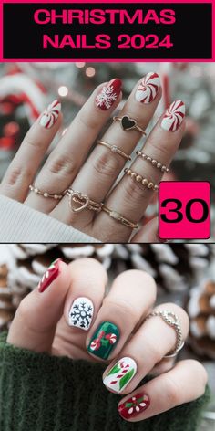 Brighten up your winter look with these 30 beautiful Christmas nails for 2024. Featuring a range of trendy art designs and simple styles, you'll find the perfect inspo here. Discover cute and subtle ideas in red, blue, and pink that will elevate your holiday style. Whether you love short, easy designs or prefer intricate gel options, these Christmas nails have something for everyone. Let these ideas inspire your next festive manicure and get ready to celebrate the season with style. Trendy Christmas Nails, Christmas Nails Ideas, Festive Manicure, Pink Designs, Easy Designs, Trendy Art